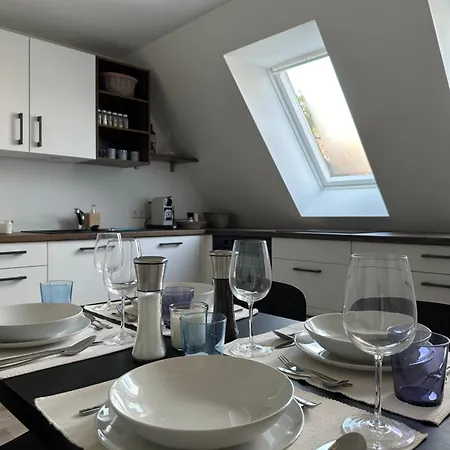 Exklusive Maisonette-Wohnung Am Rande Von Freiburg Merzhausen Esterno foto