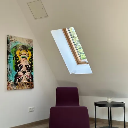 Exklusive Maisonette-Wohnung Am Rande Von Freiburg Merzhausen Esterno foto
